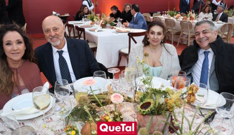  Claudia Toledo, Rodolfo Narro, Diespi y George.