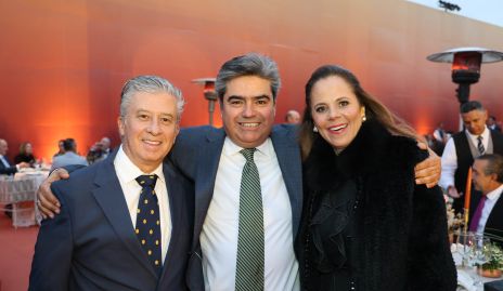  Jorge Gómez, Paco Leos y Paty Fernández.
