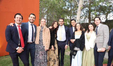  Miguel Meade, Rodrigo Pérez, Macarena Anaya, Karina Alcalde, Juan Pablo Abud, Juan Manuel Piñero, Valeria Navarro, María Muñoz y Diego Jourdain.