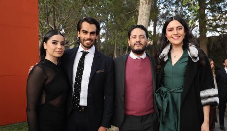  Montse Elizondo, Jorge González, Alberto Pérez y Alejandra Yáñez.
