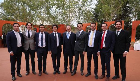  Enrique Quintero, Diego Jourdain, Juan Manuel Piñero, Juan Pablo Leiva, Andrés de los Santos, Gerardo Valle, Juan Pablo Abud, Miguel Meade y Julio Galindo.