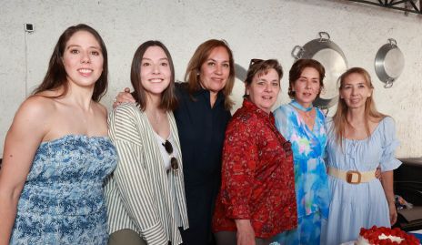  Las Hunter, Ale, Ana Isabel, Maru, Sofía, Ana y Mercedes.