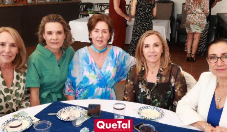  Laura Lavín, Laura Monsech, Ana Hunter, Beatriz Lavín y Rebeca Sandoval.