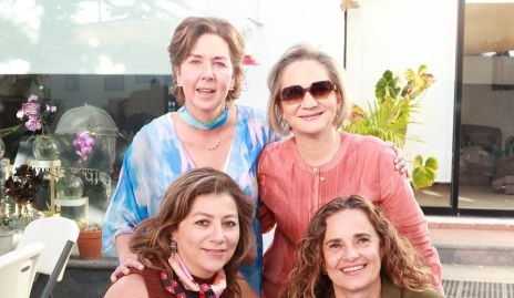  Cumpleañeras de marzo, Ana Hunter, Paty González, Cristina Pérez y Verónica Alcalde.