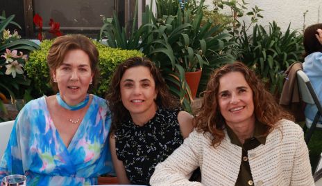  Ana Hunter, Marta Lasso de la Vega y Verónica Alcalde.