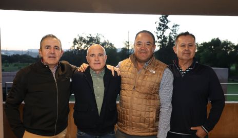  Gerardo Valle, Tomás Alcalde, Alejandro Aguillón y Héctor Gutiérrez.