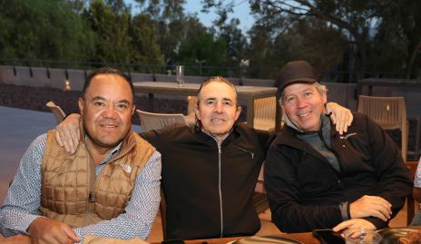  Alejandro Aguillón, Gerardo Valle y Oscar Mendizábal.
