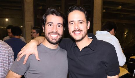  José Manuel Lázaro y Luis Cabral.