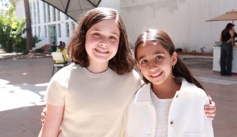  Fernanda Torres y Sofía Villaseñor.