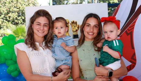  Verónica Romero, Verónica Torres,  Marcela Díaz Infante y Rafaela.