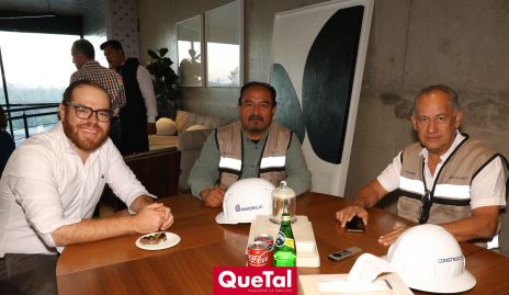  Fernando Córdova, Adrián Mitre y Jorge de la Guardia.