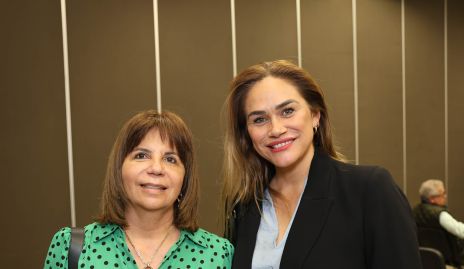  Laura Autrique y Danaé Enríquez.