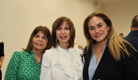  Laura Autrique, Imelda Elizalde y Danaé Enríquez.