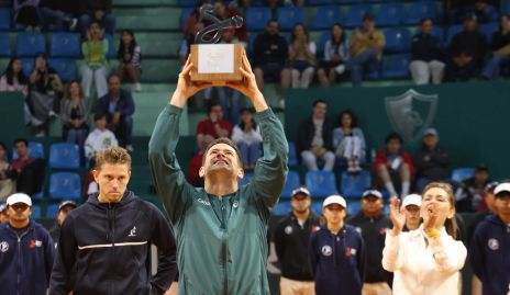  Nicolás Mejía, Campeón del Banorte Tennis Open 2026.