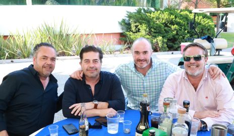  José Alberto Apezteguía, Roberto Navarro, Rodrigo Hernández y Héctor Morales.