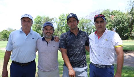  Claudio Meade, Gustavo Lozano, Roberto Mejía y Alejandro Anaya.