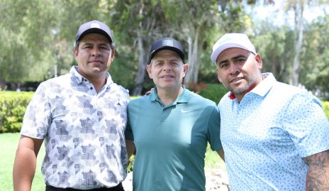  Arturo Abañuelos, Juan Carlos Feres y Alejandro Pacheco.