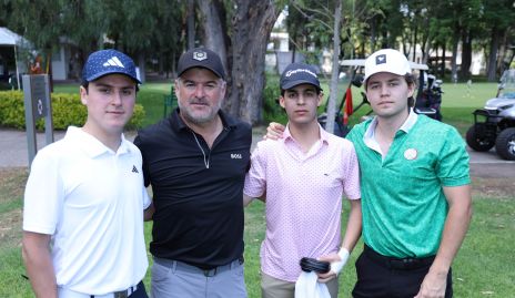  Leo Zermeño, Oscar Zermeño, Andrés Abaroa y Nicolás Cue.