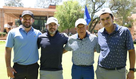  José Manuel, Gustavo, Jaime y Alberto.