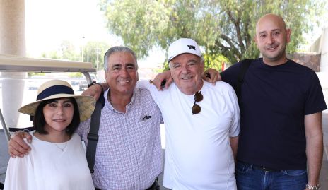  Kary Guerrero, Raúl Martínez, Alejandro Mancilla y Arturo Díaz Infante.