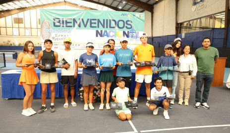  Finalistas y campeones del 31º Torneo Nacional Infantil–Juvenil de Tenis 2026.