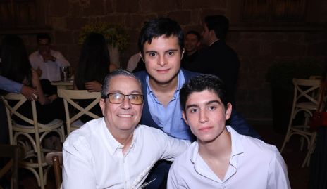  Alejandro Sánchez, Diego Martínez y Adrián Sánchez.