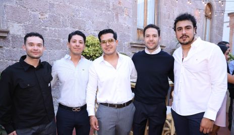  Andrés Soriano, Carlos Liñán, Christian Ramírez, Enrique Heinze y Eduardo López.