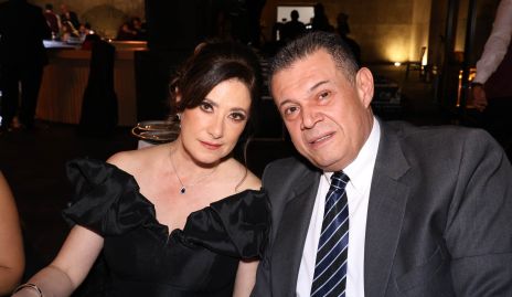  Margarita de los Santos y Miguel Ávalos.