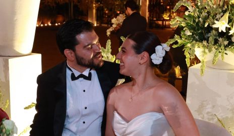  Joserra González y Ximena Zapata.