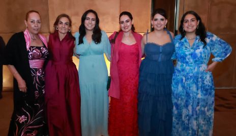  Marcela Suárez, Carmen Zapata, María Berrueta, Marcela Zapata, Pilar Zapata y Ale Berrueta.