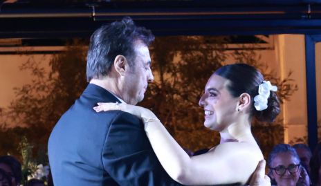  Arturo Zapata con su hija Ximena.