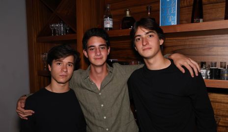  Fernando Rodríguez, Paulo Alcalde y Sebastián Veliz.