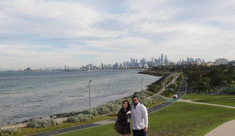 Valeria Alcalde y Carlos Morales.