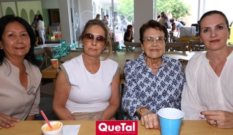  Leticia Ruiz, Patricia Gaviño, Gela Gómez y Gabriela Gómez.