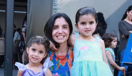  Paula Romo, Ale Torres y Nerea Romo.