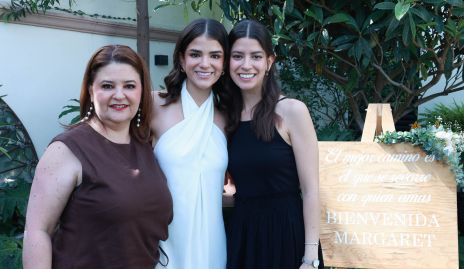  Margaret Lozano, Margaret González y Cinthia González.