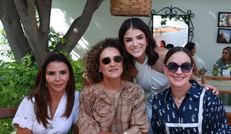  Lupita Mercado, Berenice Diaz Infante, Margaret González y Ana Saldaña.