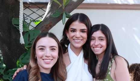  María Galán, Margaret González y María Villasuso.