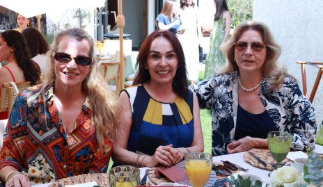  Patricia del Bosque, Susana Rangel y Elsa Castro.