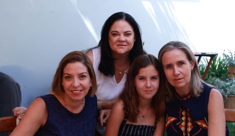  Cecilia Limón, María José Rubín, Leila Vera y Adelaida Espinosa.