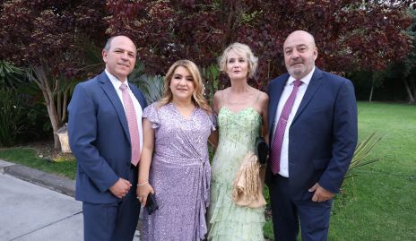  Roberto, Carmenchu, Güera Valle y Toño Lozano.