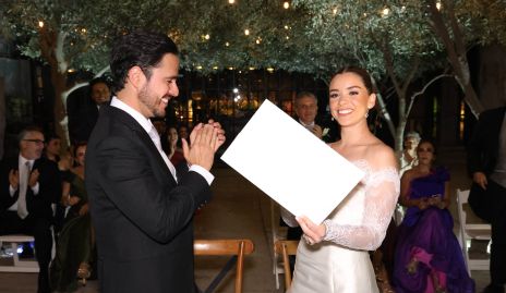  Luis Miguel Cabral y Paulina Estrada.