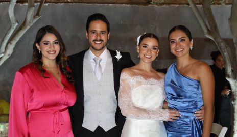  Paulina López, Luis Miguel Cabral, Paulina Estrada y Karime.