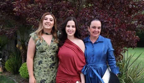  Ana Gaby Motilla, Renata Castillo y Ana Luisa Argüelles.
