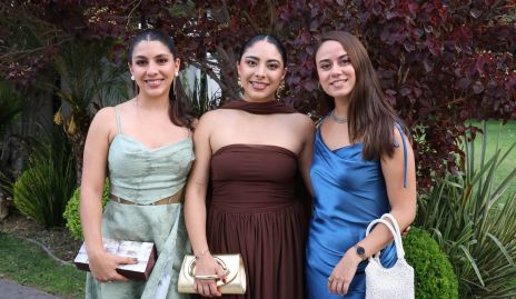  Valeria Padilla, Maria José Moreno y Ana Cubillas.