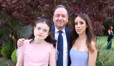  Daniela, Alejandro y Andrea Diéguez.