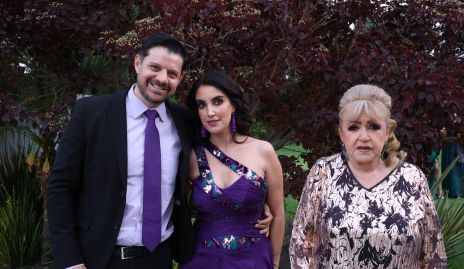  José Luis Díaz, Paola Romero y Maria del Carmen Cabral.