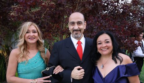  Paty Rodríguez, Alejandro Zarur y Lupita Rodríguez.