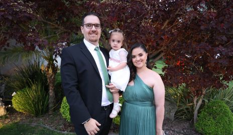  Diego Magaña, Natalia Magaña y Edith Cabral.