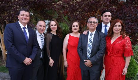  Rafael Candelas, Eduardo Ortega, Mónica Padilla, Adriana Delgadillo, Jesús Romo, Luis Fernando Castañeda y Vanessa Cuesta